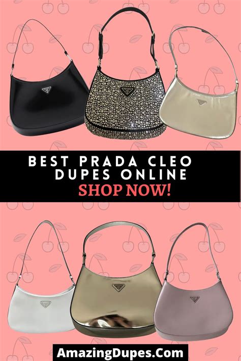 prada cleo dupe|prada nylon bag dupe dhgate.